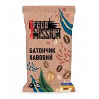Батончик FOOD MISSION Кавовий 40г